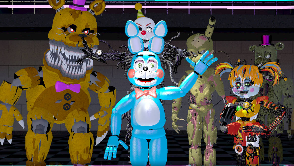 Distorted Fnaf Characters THE Most Evil character in FNAF by GodziBoy6457 on DeviantArt