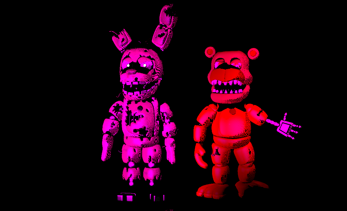 Spring Fredtrap FNAF WORLD Springtrap and Fredtrap by GodziBoy6457 on DeviantArt