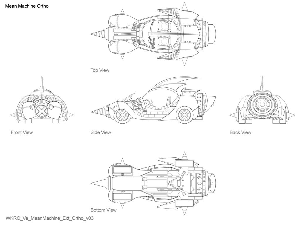 Wacky Races 2017: The Mean Machine Model Sheet by LEGOManiac41 on ...