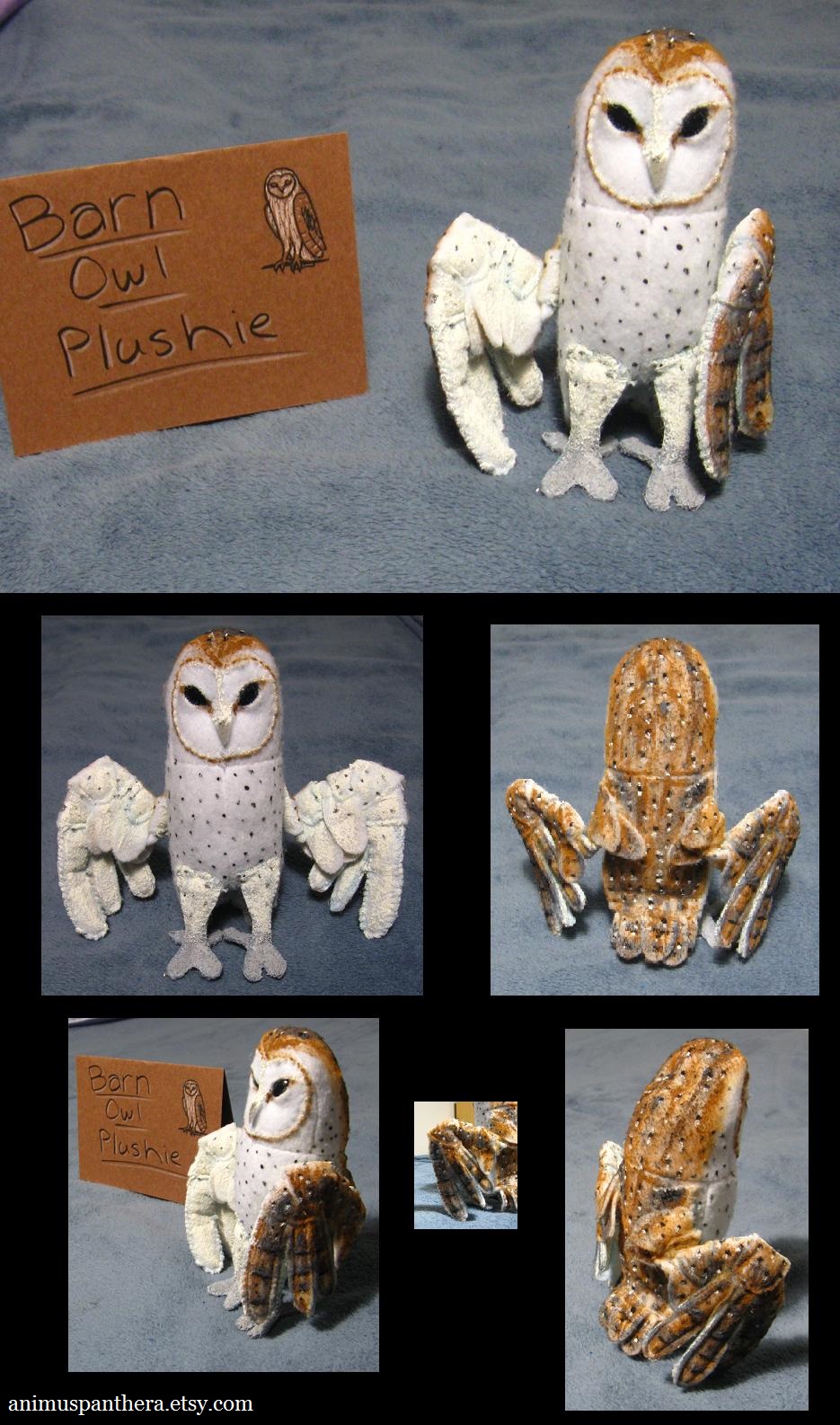 Common Barn Owl plush