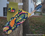 Cute little birds canvas quiver by Animus-Panthera