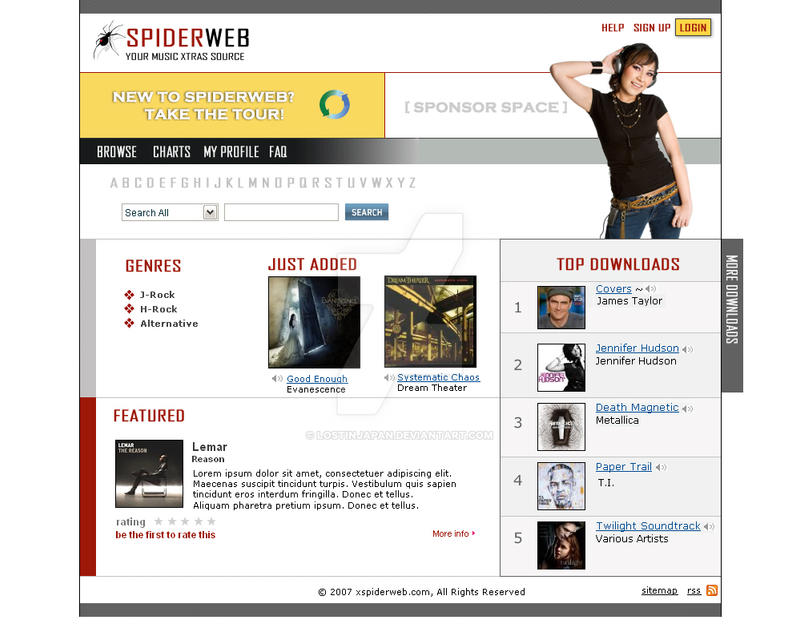 website rough draft scrap by lostinjapan on DeviantArt