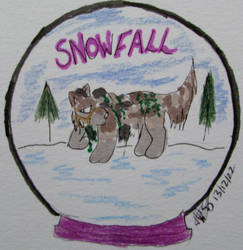 Happy Snowfall! - Kelpie
