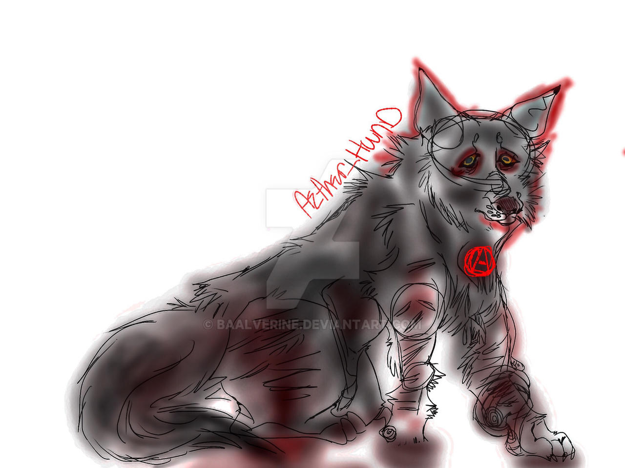 Therian ((Wolf Therian)) by Baalverine on DeviantArt