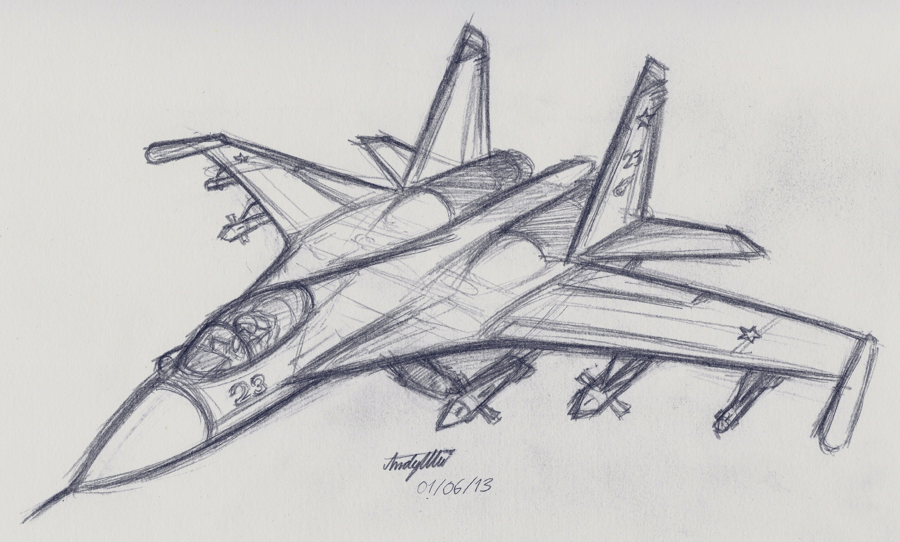 Sukhoi SU-27 Flanker by Nsio on DeviantArt