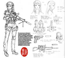 Mobile Task Force Operator sketch by NDTwoFives on DeviantArt