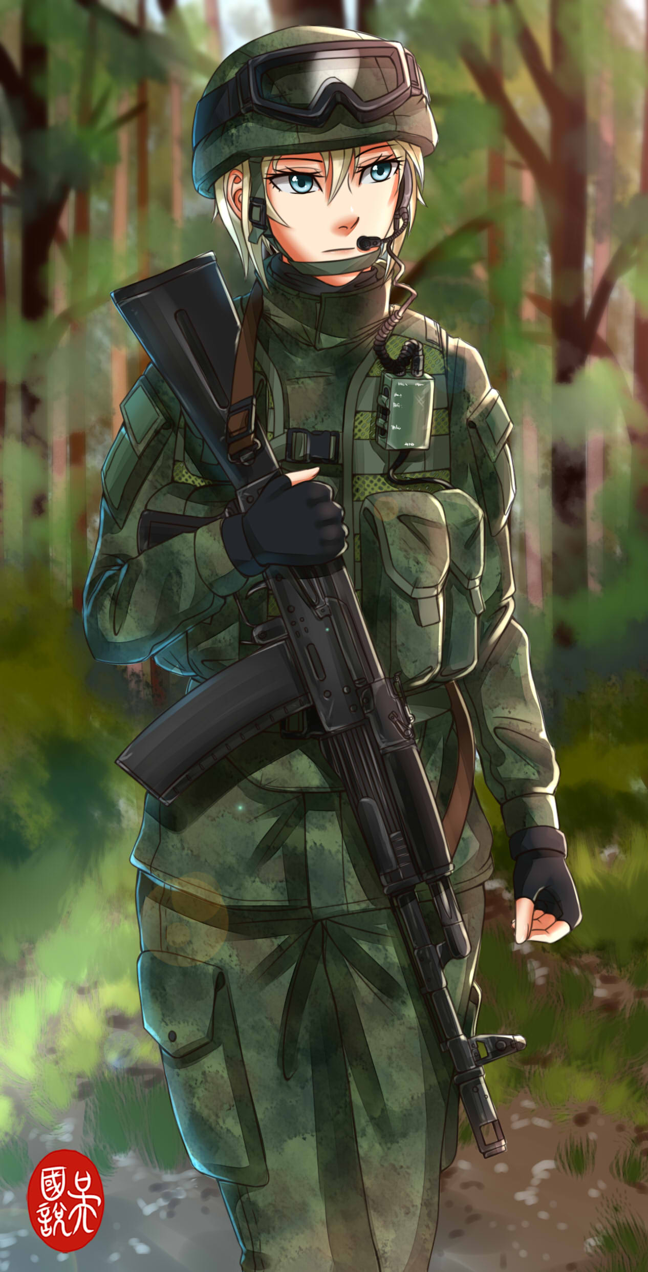 BF4 RU Assault class (color) by TChenArt on DeviantArt