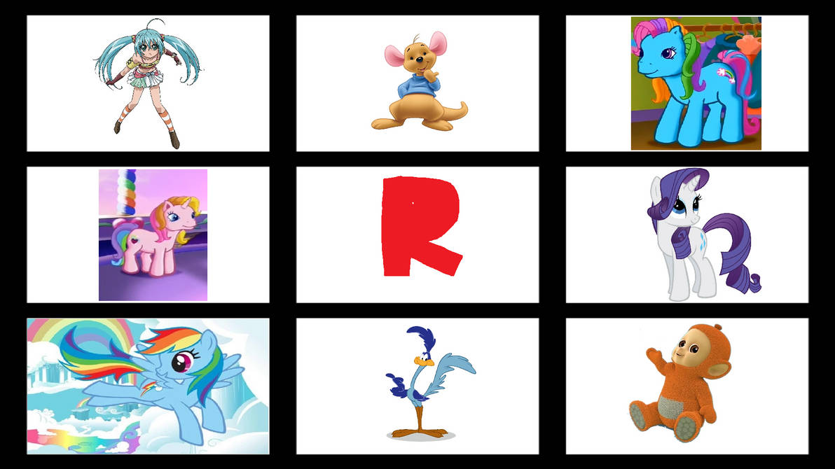 My Favourite Letter R Characters by leahrow on DeviantArt