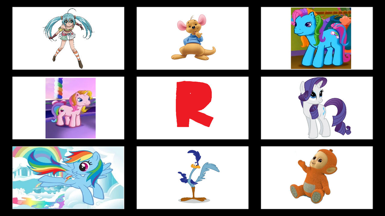 My Favourite Letter R Characters by leahrow on DeviantArt