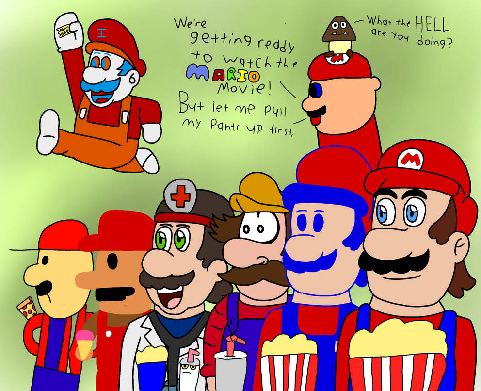 Dc Mario Mario Movie by VforVallhala on DeviantArt