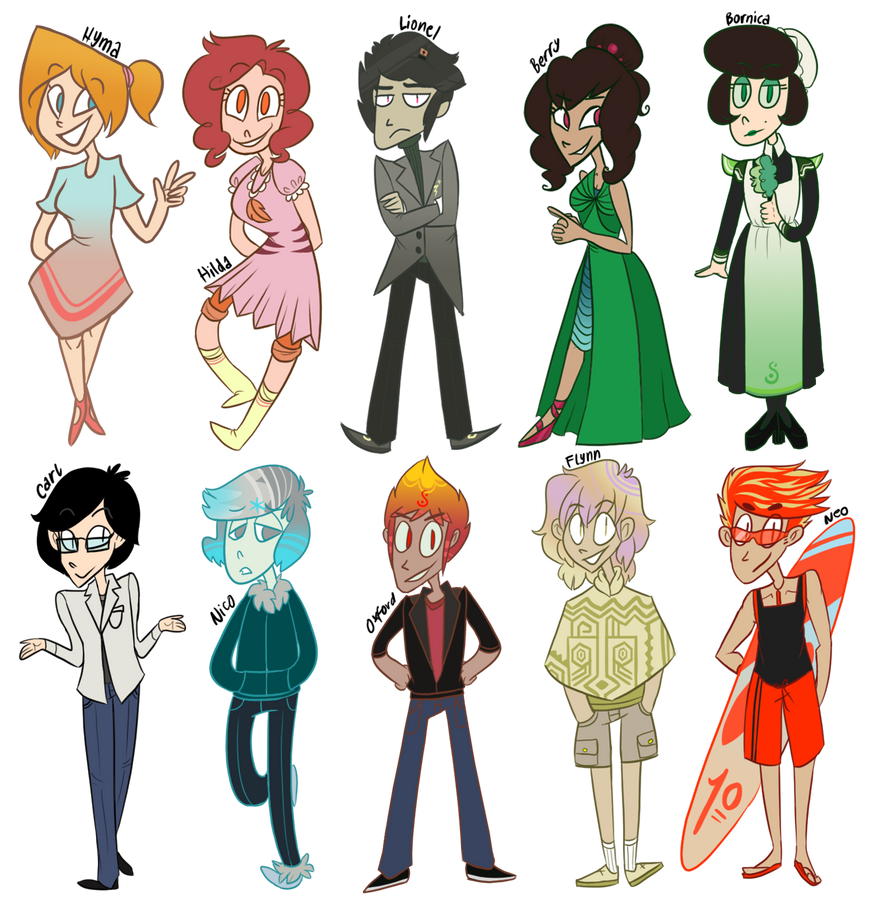 Element Minis 1-10 by VanadiumValor on DeviantArt