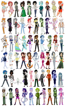 Element Minis 1-60 by VanadiumValor