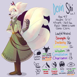 Devin Shi [DnD Character Sheet]