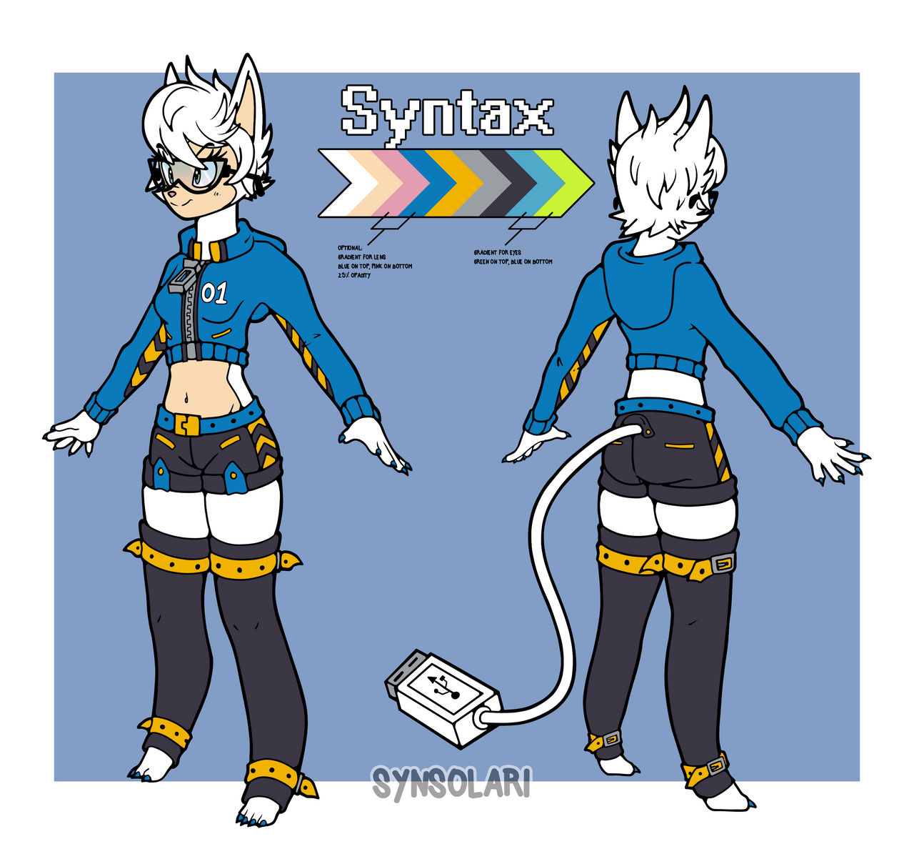 Syntax Refrence Syntax Reference (Outfit detail) by SynSolari on DeviantArt