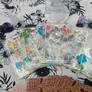 Handmade resin tarot cards