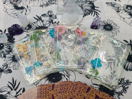 Handmade resin tarot cards