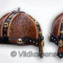 A Viking Leather Helmet