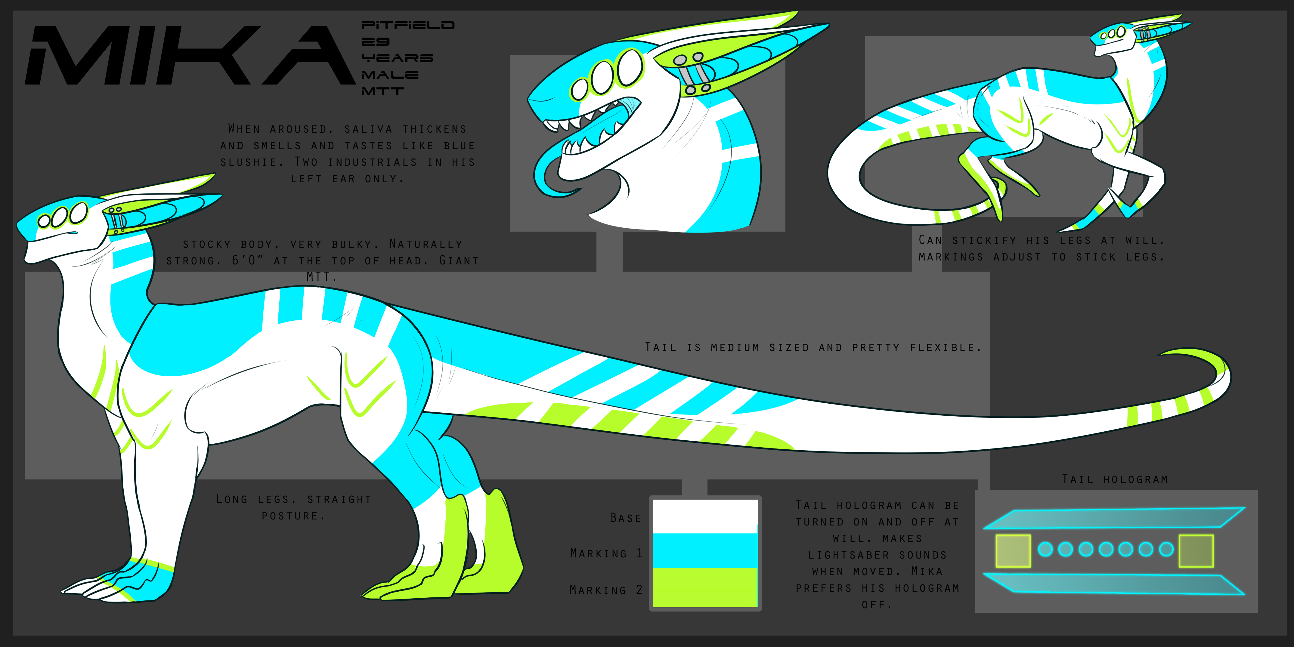 Mika Pitfield Dragonoid Reference