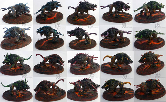 Chaos Warhounds Sideview