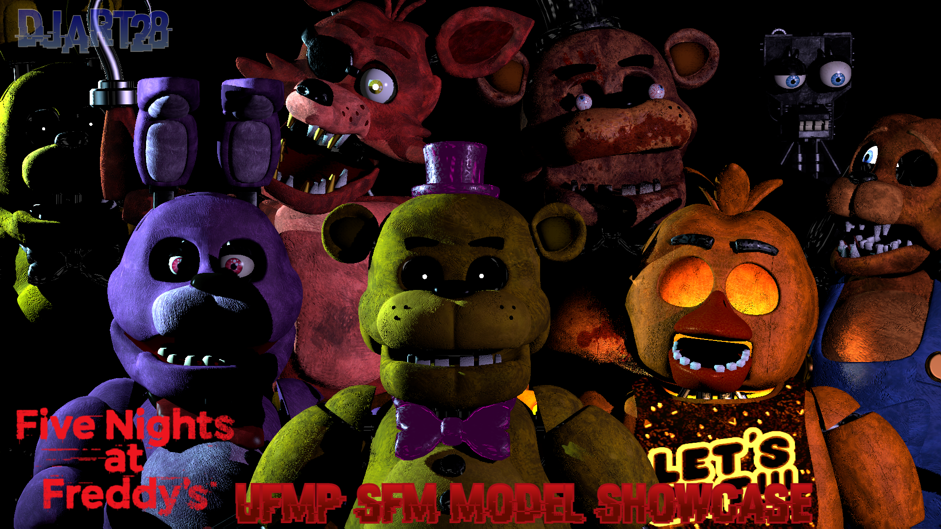 UFMP FNaF 1 Pack UPDATE 2 Release by UFMPDA on DeviantArt