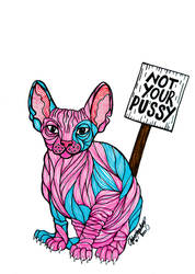 Rude Cats NOT YOUR PUSSY