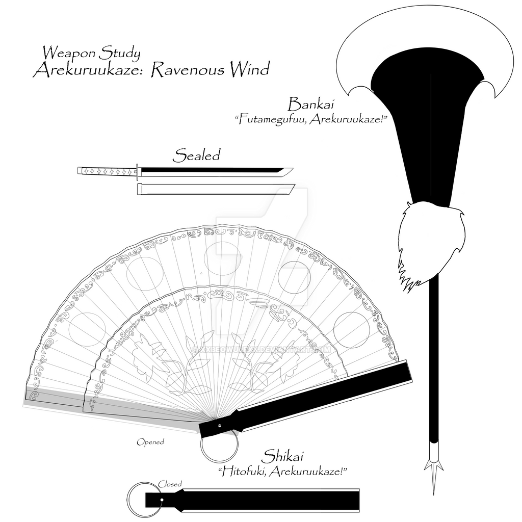 Arekuruukaze Weapon Study