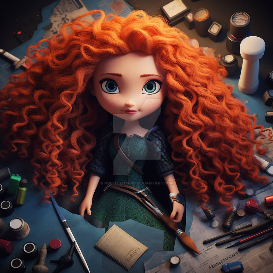 jace 93 hyperrealistic wallpapers of Merida from b by GdeeeeLovr96 on ...