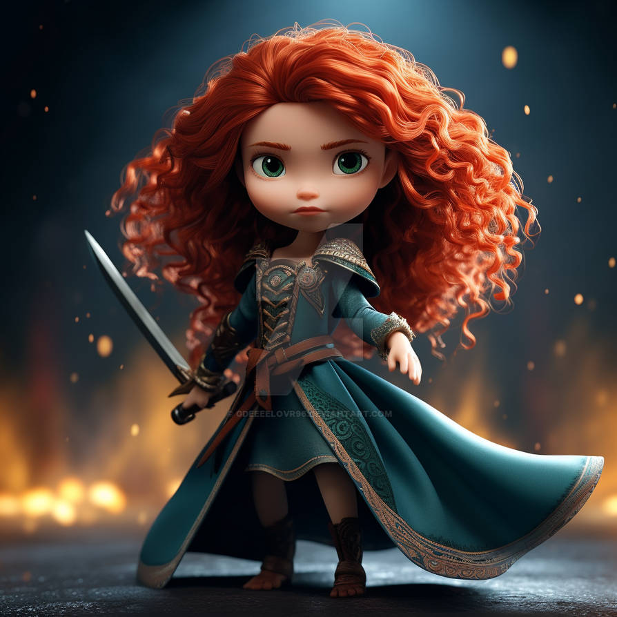 jace 93 hyperrealistic wallpapers of Merida from b by GdeeeeLovr96 on ...