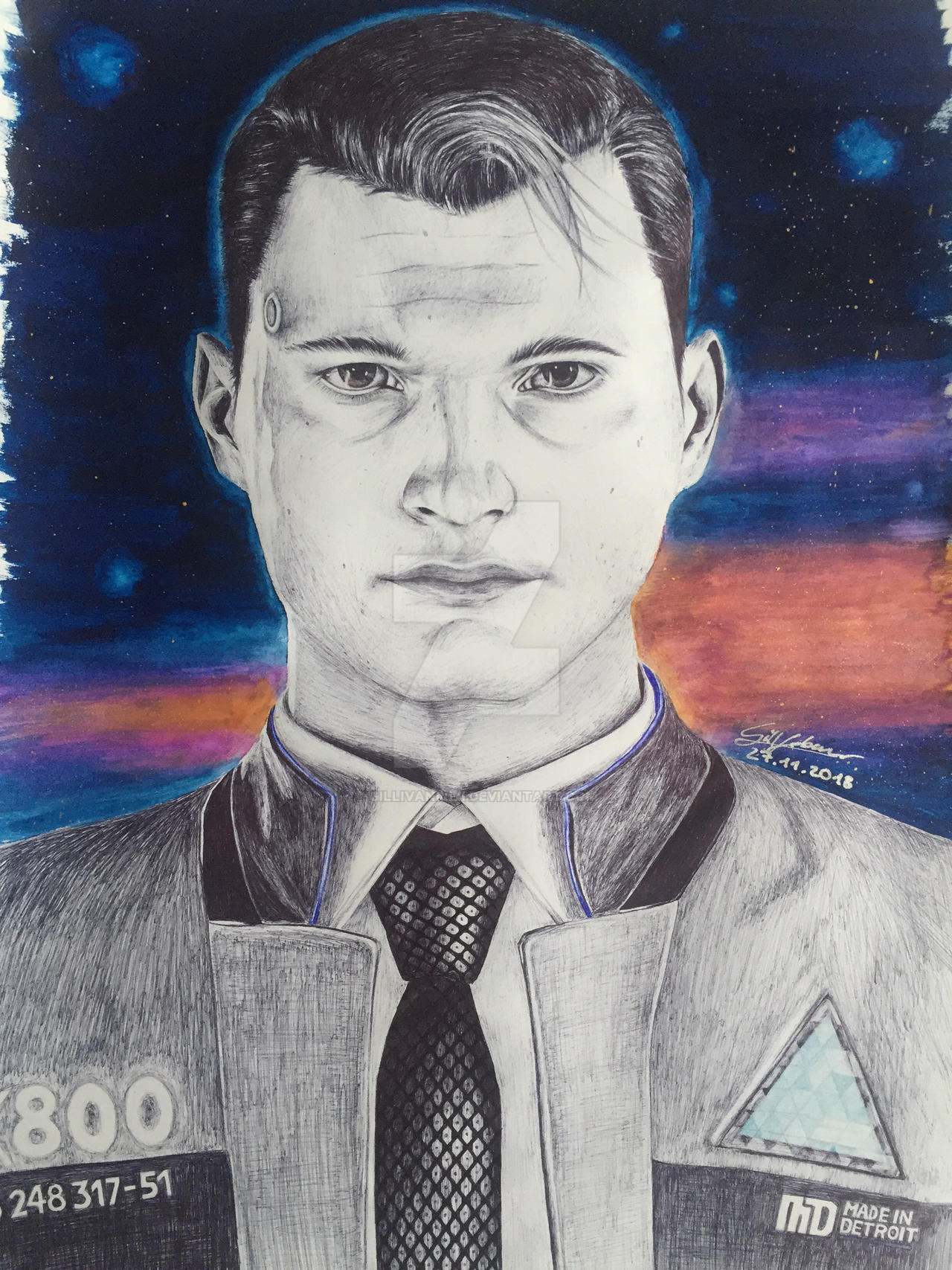 Connor RK800 by Gillivanillii on DeviantArt
