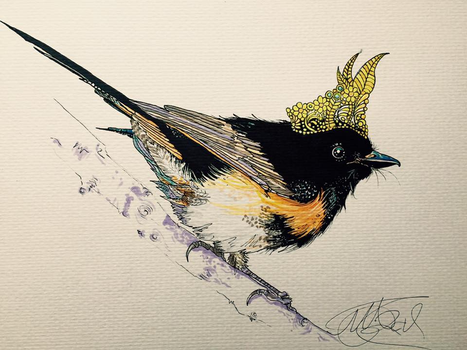 Bird With Crown 2