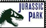 Jurassic Park novel stamp