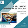 Appliance  removal Services!