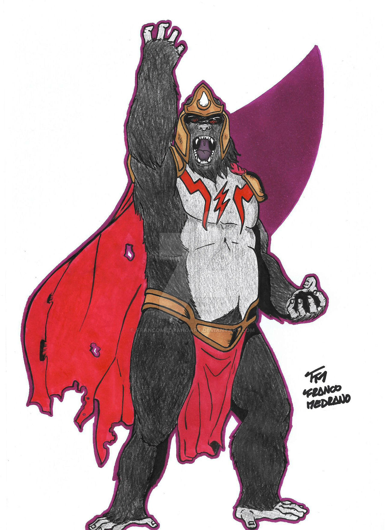 Grodd by francomedranoart on DeviantArt