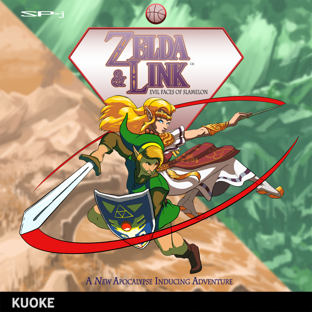 Zelda + Link: Evil Faces of Slamelon