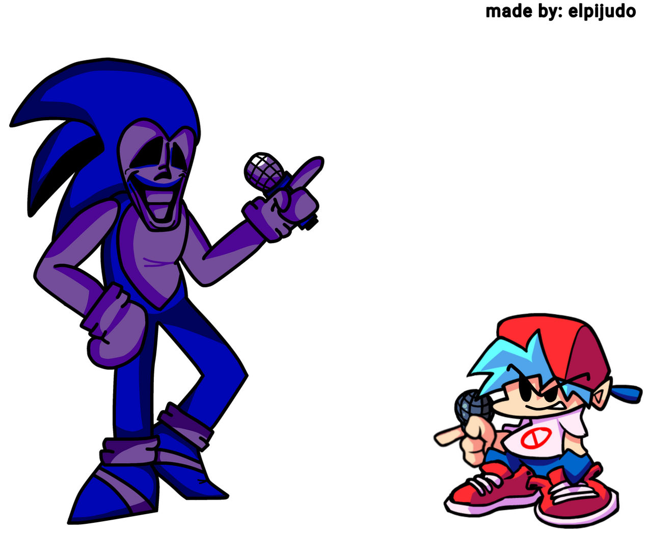 MAJIN SONIC VS BOYFRIEND