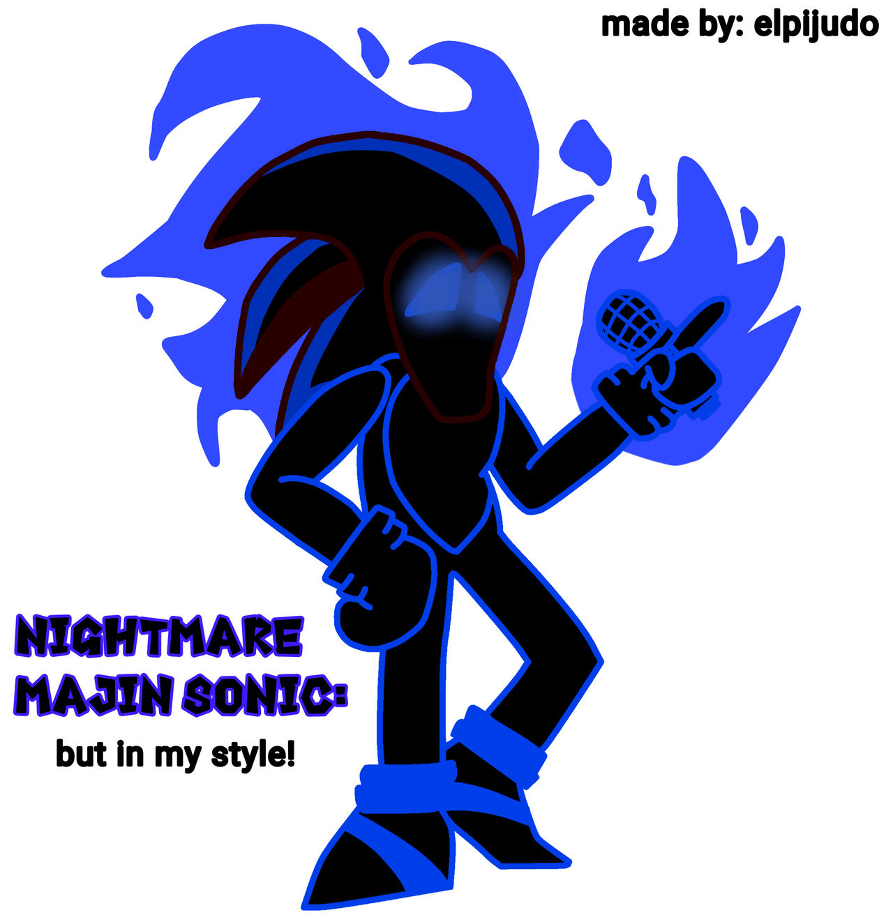 Majin Sonic - Concept Idle/Impatient Sprites by RetroReimagined on  DeviantArt