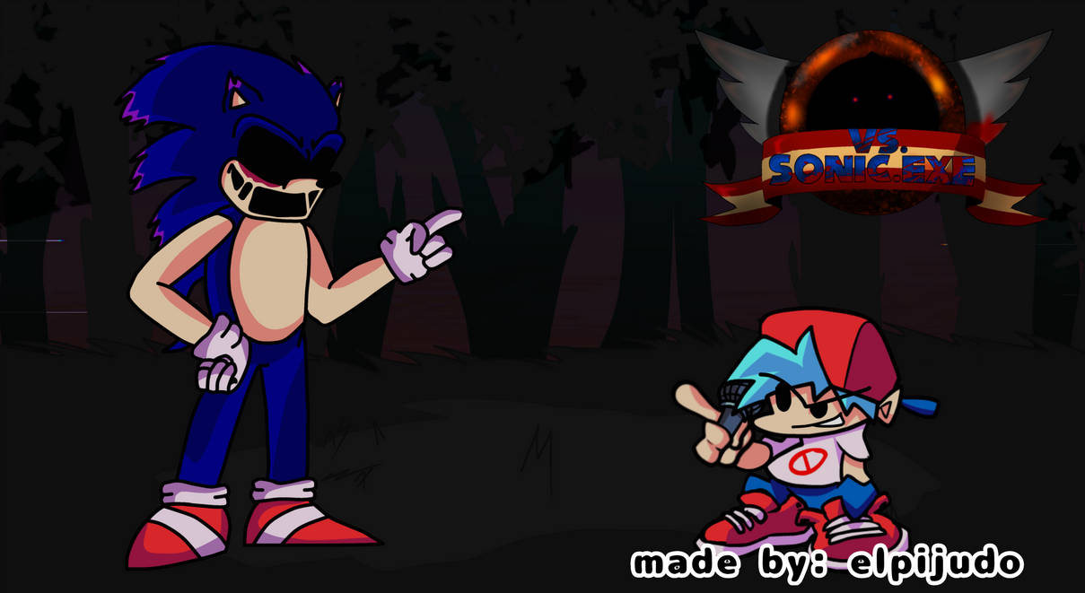 WildFox87 on X: I seems Sonic.exe got himself a partner to help him out  against BF and Majin!!🔥 #fridaynightfunkin #FNF #TripleTrouble #Sonicexe  #Red #GodzillaNES #BF #Boyfriend #MajinSonic #XenophanesSonic #Creepypasta   / X