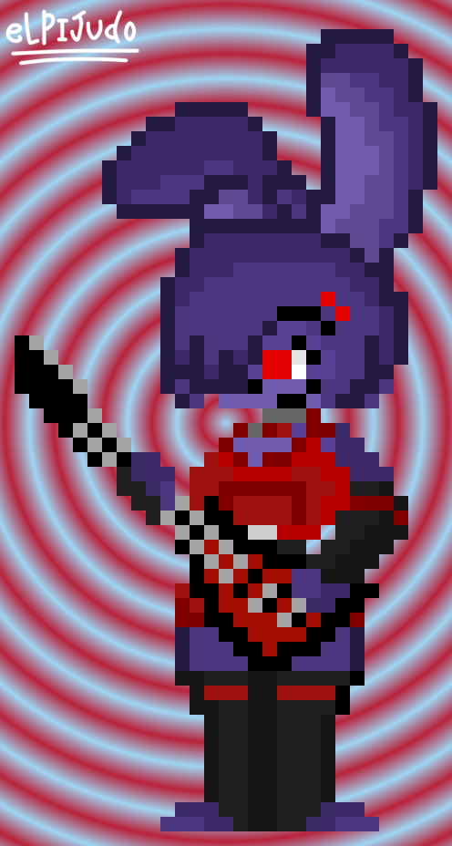 Bonnie pixel in my style!!!