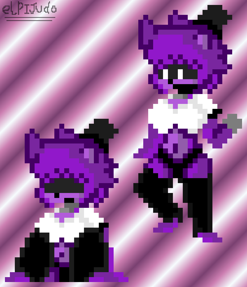 Shadow fredina but pixelated in my style!!!