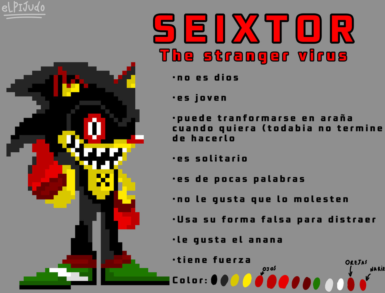 OC reference sheet seixtor!(Translated in thedesc)