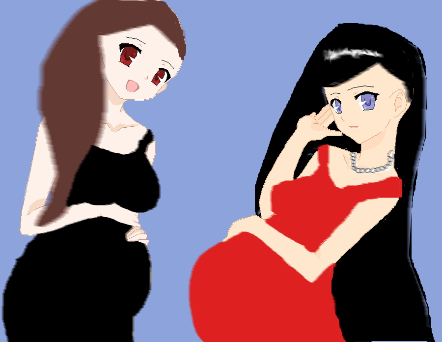 Pregnant Lesbian Lovers