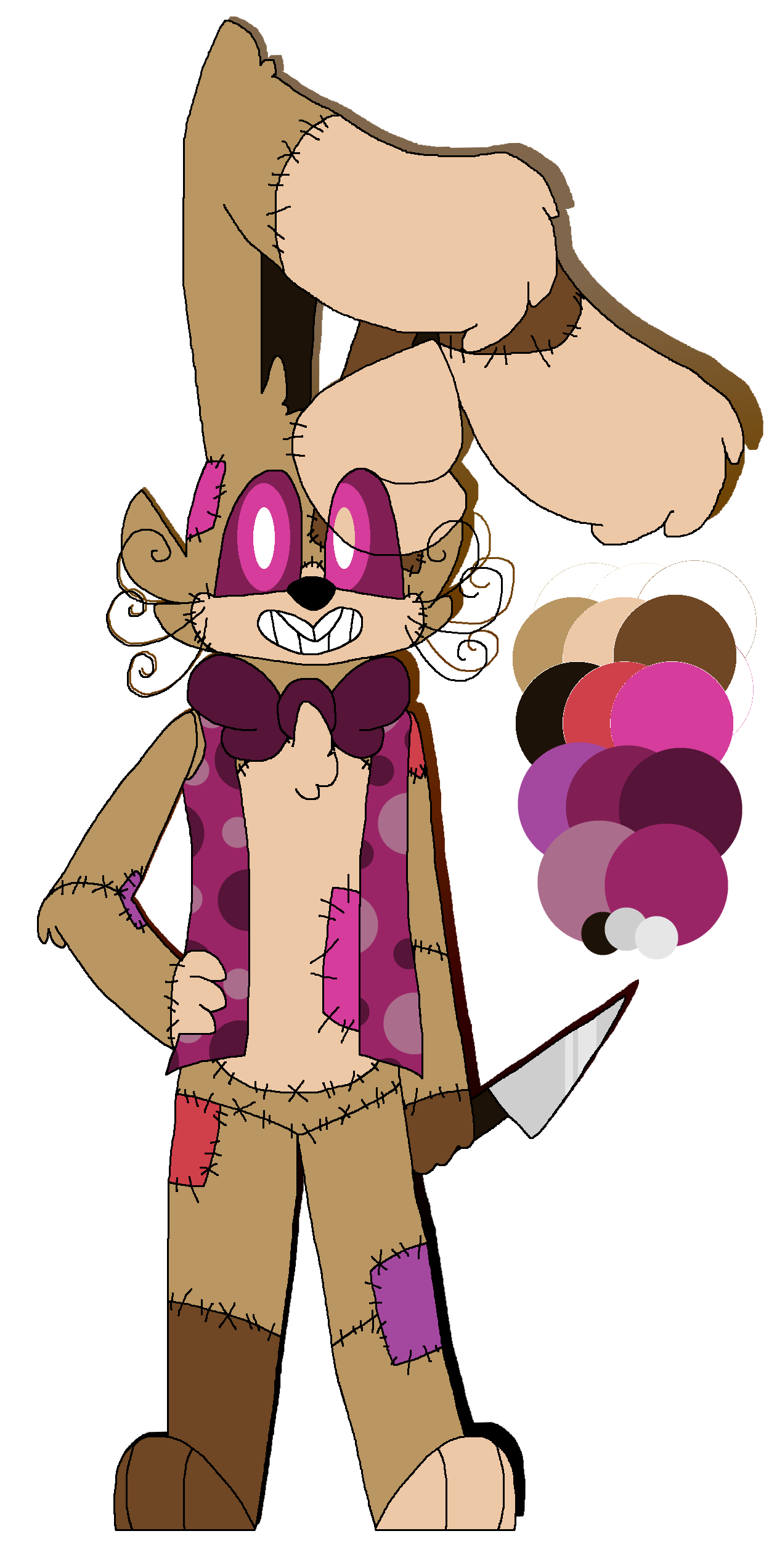 Fnaf pibby concept #2 (Vanny and glitchtrap combined) : r/Pibby