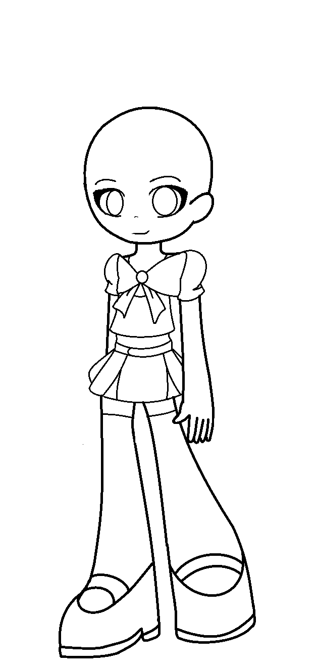 Powerpuff Body Base Ppgd Base Powerpuff Base By Pandorarose22 The Powerpuff Girls Free