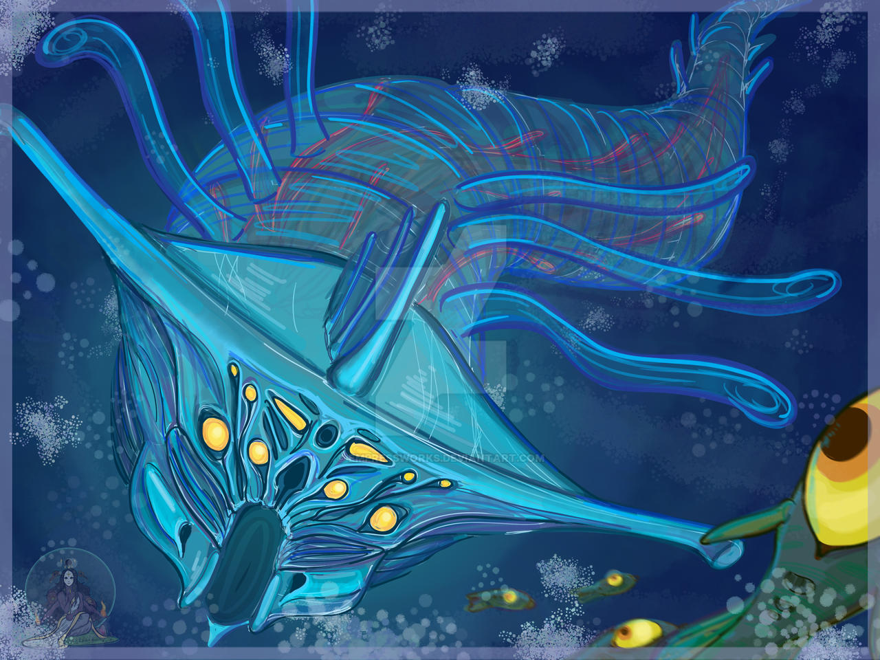 GIFT Ghost Leviathan Subnautica By EmpressWorks On DeviantArt gift-ghost-leviathan-subnautica-by-empressworks-on-deviantart