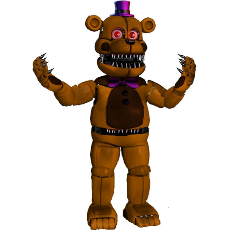 Beta Nightmare Fredbear Action Figure [Five Nights at Freddy's