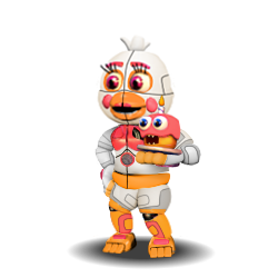 Funtime Chica - FNaF Funtime Purple Chica - Illustrations ART street