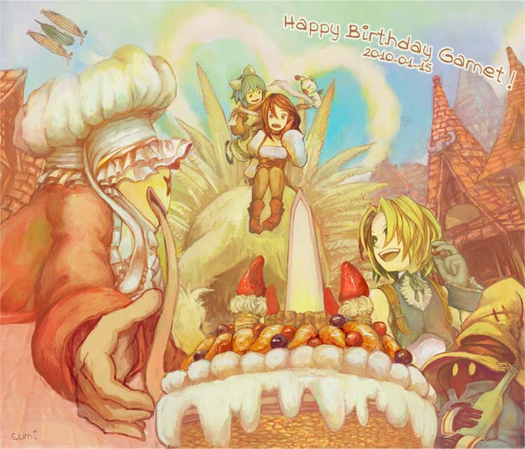 Ffix Happy Birthday Garnet By Sumi0060 On Deviantart