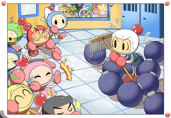6 year of super bomberman R by spider-kay on DeviantArt