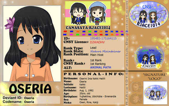 CNSY ID: Oseria