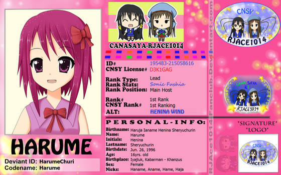 CNSY ID: Harume